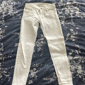 White Ralph Lauren cropped jeans